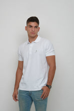 Load image into Gallery viewer, Mens Polo Shirt - White