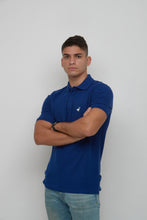 Load image into Gallery viewer, Mens Polo Shirt - Blue