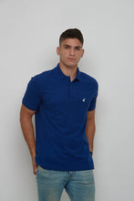 Load image into Gallery viewer, Mens Polo Shirt - Blue