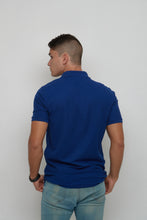 Load image into Gallery viewer, Mens Polo Shirt - Blue