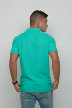 Load image into Gallery viewer, Mens Polo Shirt - Biscay Green