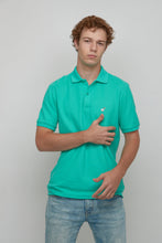 Load image into Gallery viewer, Mens Polo Shirt - Biscay Green