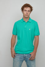 Load image into Gallery viewer, Mens Polo Shirt - Biscay Green